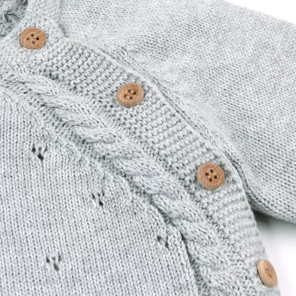 Simplee kids Baby Boys’ Girls’ Knitted Romper Jumpsuit Long Sleeve Onesie Bodysuits One Piece Outfits Sweater