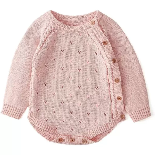 Simplee kids Baby Boys’ Girls’ Knitted Romper Jumpsuit Long Sleeve Onesie Bodysuits One Piece Outfits Sweater