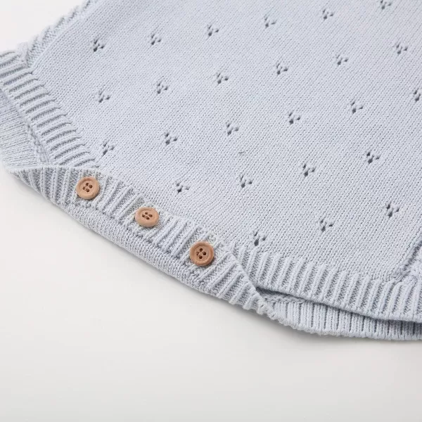 Simplee kids Baby Boys’ Girls’ Knitted Romper Jumpsuit Long Sleeve Onesie Bodysuits One Piece Outfits Sweater
