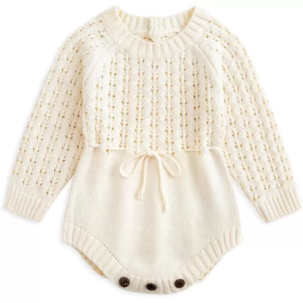 Simplee kids Baby Boys’ Girls’ Knitted Romper Jumpsuit Long Sleeve Onesie Bodysuits One Piece Outfits Sweater