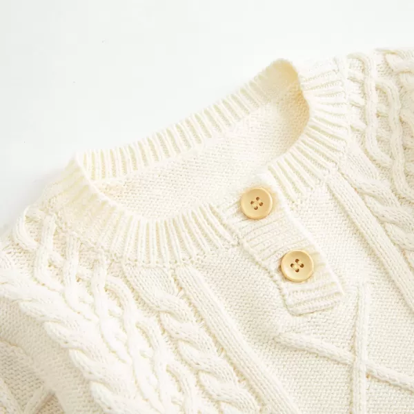 Simplee kids Baby Boys’ Girls’ Knitted Romper Jumpsuit Long Sleeve Onesie Bodysuits One Piece Outfits Sweater