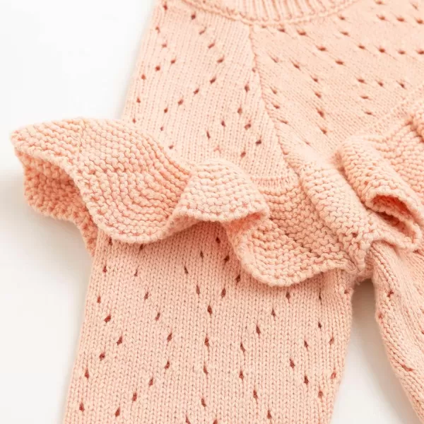 Simplee kids Baby Boys’ Girls’ Knitted Romper Jumpsuit Long Sleeve Onesie Bodysuits One Piece Outfits Sweater