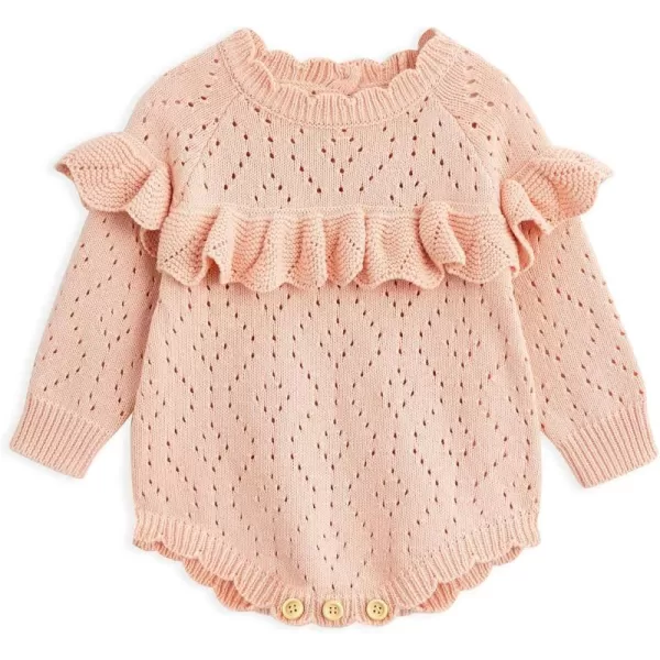 Simplee kids Baby Boys’ Girls’ Knitted Romper Jumpsuit Long Sleeve Onesie Bodysuits One Piece Outfits Sweater