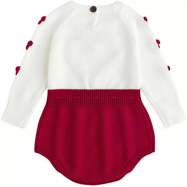 Simplee kids Baby Boys’ Girls’ Knitted Romper Jumpsuit Long Sleeve Onesie Bodysuits One Piece Outfits Sweater