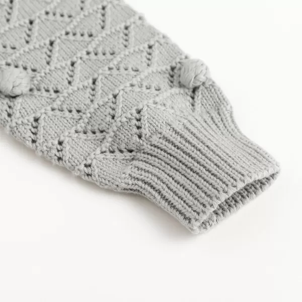 Simplee kids Baby Cardigan Cable Knit Toddler Cardigan Long Sleeve Fall Winter Open Front Knit Sweater