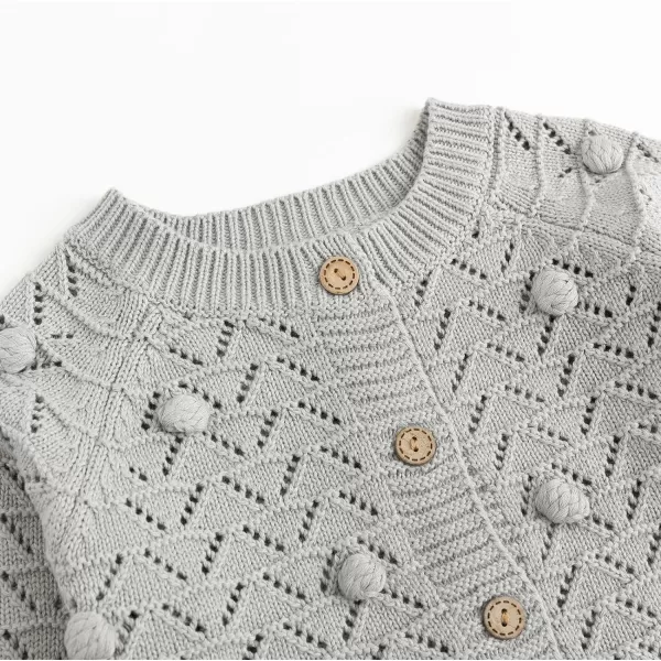 Simplee kids Baby Cardigan Cable Knit Toddler Cardigan Long Sleeve Fall Winter Open Front Knit Sweater