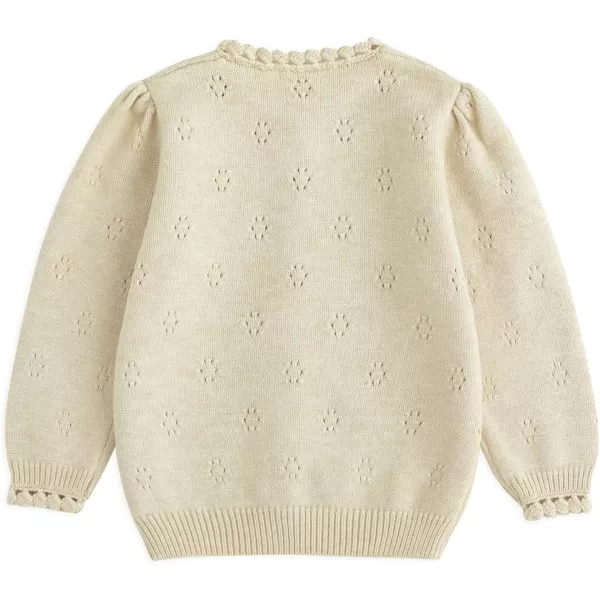 Simplee kids Baby Cardigan Cable Knit Toddler Cardigan Long Sleeve Fall Winter Open Front Knit Sweater