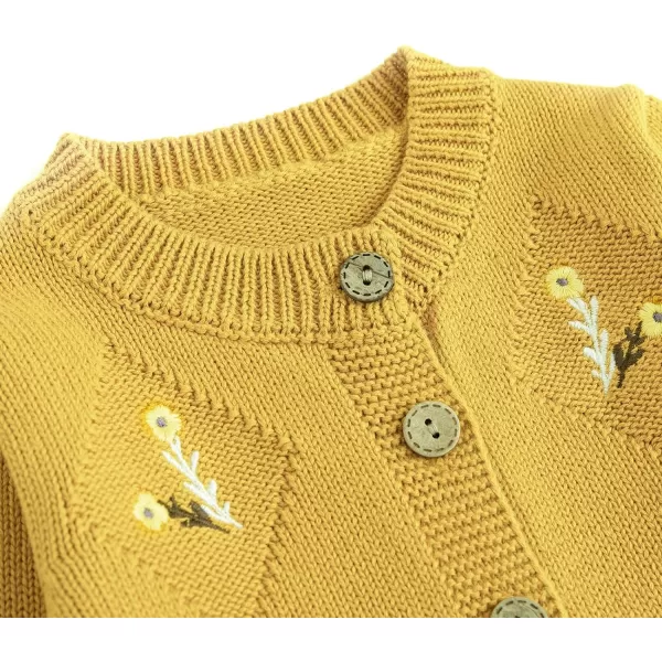 Simplee kids Baby Cardigan Cable Knit Toddler Cardigan Long Sleeve Fall Winter Open Front Knit Sweater