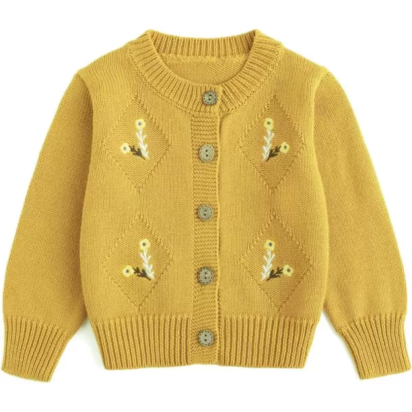 Simplee kids Baby Cardigan Cable Knit Toddler Cardigan Long Sleeve Fall Winter Open Front Knit Sweater