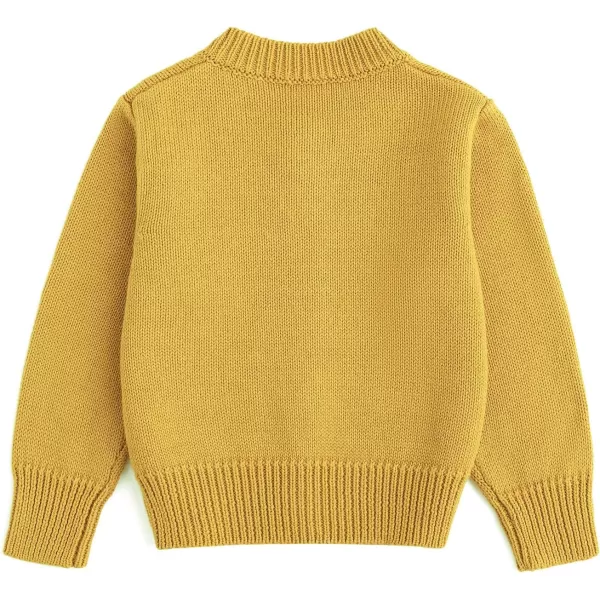 Simplee kids Baby Cardigan Cable Knit Toddler Cardigan Long Sleeve Fall Winter Open Front Knit Sweater