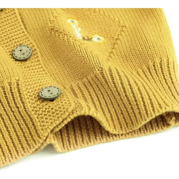 Simplee kids Baby Cardigan Cable Knit Toddler Cardigan Long Sleeve Fall Winter Open Front Knit Sweater