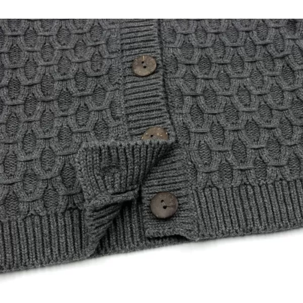 Simplee kids Baby Cardigan Cable Knit Toddler Cardigan Long Sleeve Fall Winter Open Front Knit Sweater