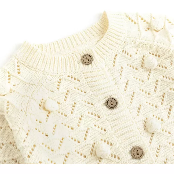 Simplee kids Baby Cardigan Cable Knit Toddler Cardigan Long Sleeve Fall Winter Open Front Knit Sweater