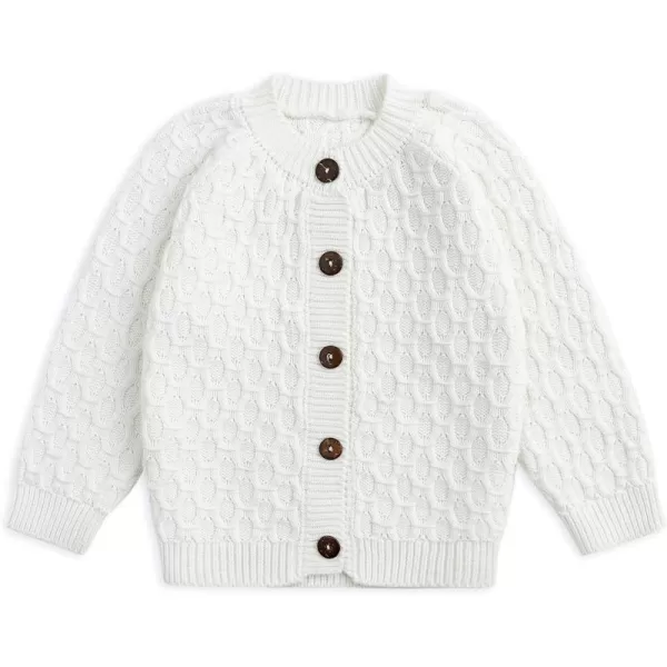 Simplee kids Baby Cardigan Cable Knit Toddler Cardigan Long Sleeve Fall Winter Open Front Knit Sweater