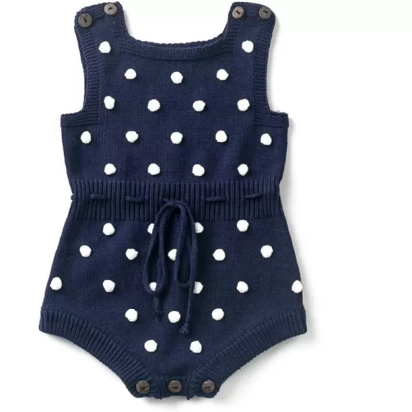 Simplee kids Baby Girl Kint Romper Fall Sleeveless Pompoms Rompers Newborn Little Girl Overall Jumpsuit Outfits