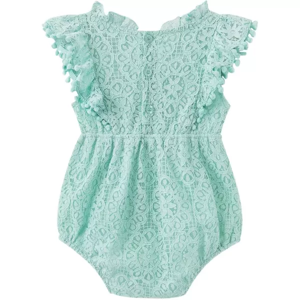Simplee kids Baby Girl Kint Romper Fall Sleeveless Pompoms Rompers Newborn Little Girl Overall Jumpsuit Outfits