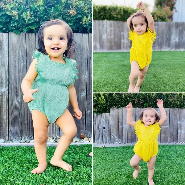 Simplee kids Baby Girl Kint Romper Fall Sleeveless Pompoms Rompers Newborn Little Girl Overall Jumpsuit Outfits