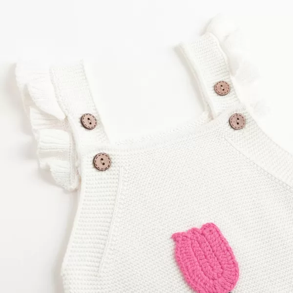 Simplee kids Baby Girl Kint Romper Fall Sleeveless Pompoms Rompers Newborn Little Girl Overall Jumpsuit Outfits