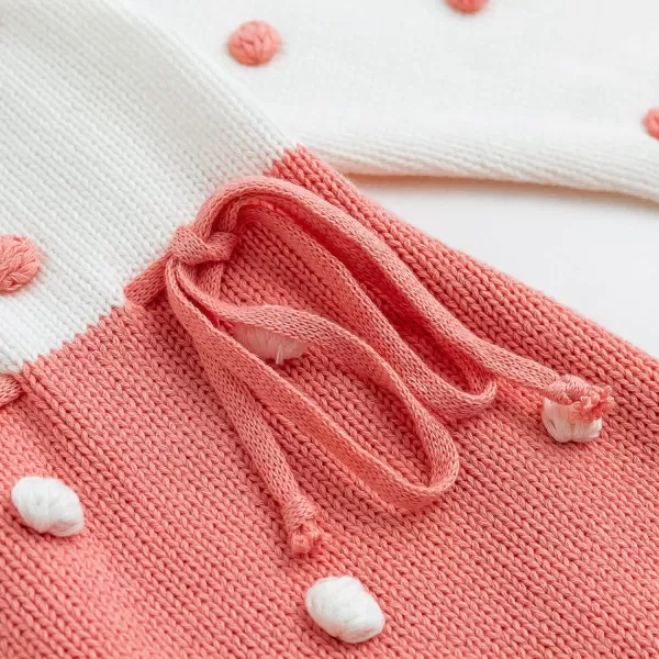 Simplee kids Baby Girl Kint Romper Fall Sleeveless Pompoms Rompers Newborn Little Girl Overall Jumpsuit Outfits