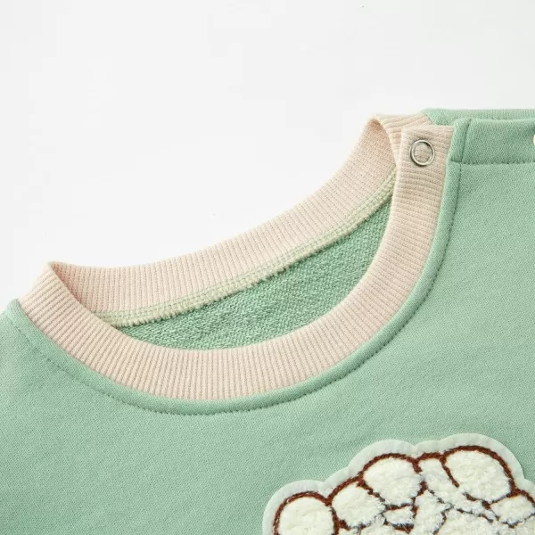 Simplee kids Baby Girl Outfits Long Sleeve Romper for Baby Boy Spring Fall Clothing Print Cartoon Baby Summer Romper