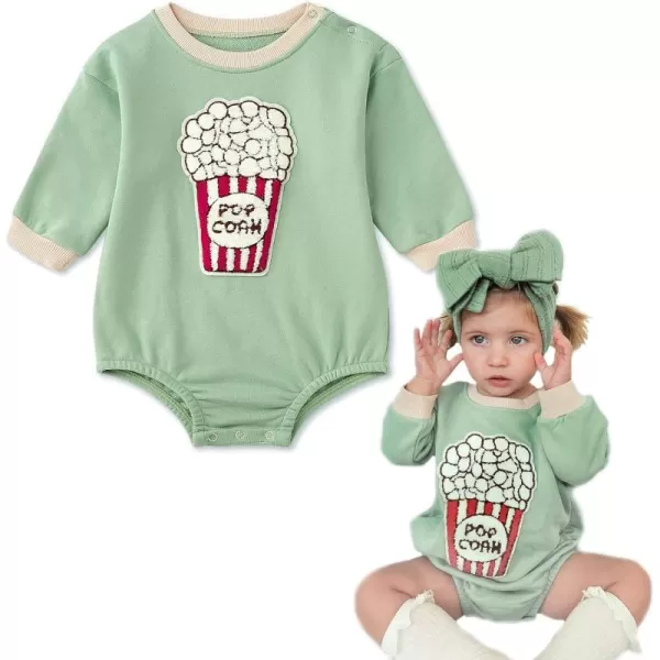 Simplee kids Baby Girl Outfits Long Sleeve Romper for Baby Boy Spring Fall Clothing Print Cartoon Baby Summer Romper