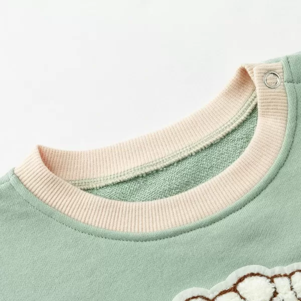 Simplee kids Baby Girl Outfits Long Sleeve Romper for Baby Boy Spring Fall Clothing Print Cartoon Baby Summer Romper