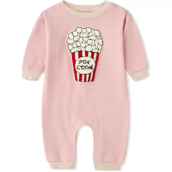 Simplee kids Baby Girl Outfits Long Sleeve Romper for Baby Boy Spring Fall Clothing Print Cartoon Baby Summer Romper