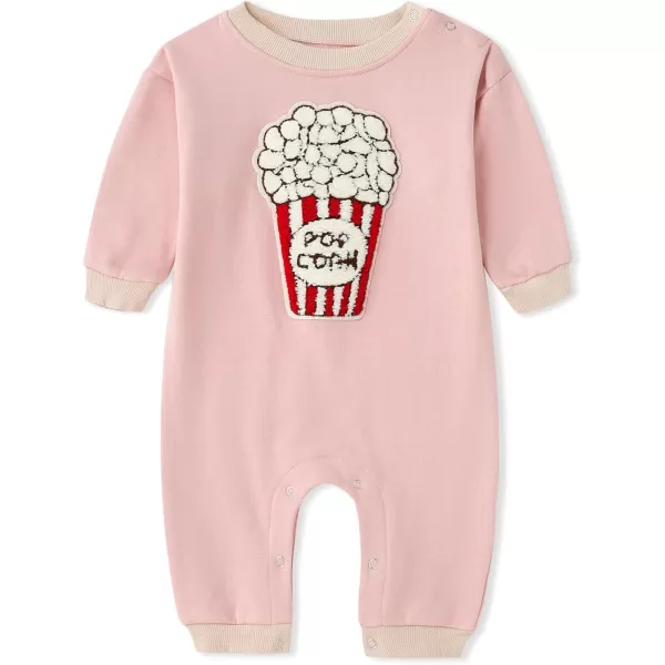 Simplee kids Baby Girl Outfits Long Sleeve Romper for Baby Boy Spring Fall Clothing Print Cartoon Baby Summer Romper