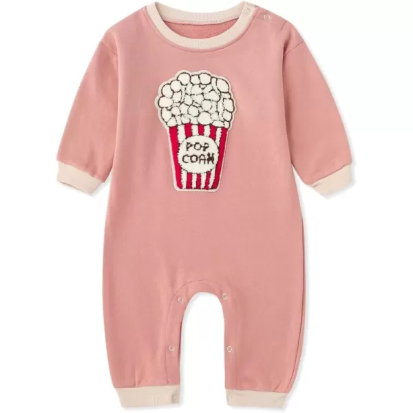 Simplee kids Baby Girl Outfits Long Sleeve Romper for Baby Boy Spring Fall Clothing Print Cartoon Baby Summer Romper