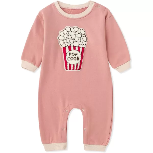Simplee kids Baby Girl Outfits Long Sleeve Romper for Baby Boy Spring Fall Clothing Print Cartoon Baby Summer Romper