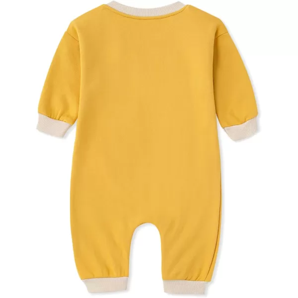 Simplee kids Baby Girl Outfits Long Sleeve Romper for Baby Boy Spring Fall Clothing Print Cartoon Baby Summer Romper