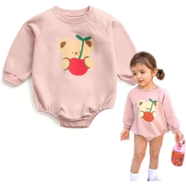 Simplee kids Baby Girl Outfits Long Sleeve Romper for Baby Boy Spring Fall Clothing Print Cartoon Baby Summer Romper
