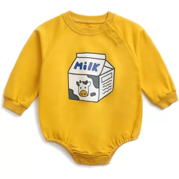 Simplee kids Baby Girl Outfits Long Sleeve Romper for Baby Boy Spring Fall Clothing Print Cartoon Baby Summer Romper