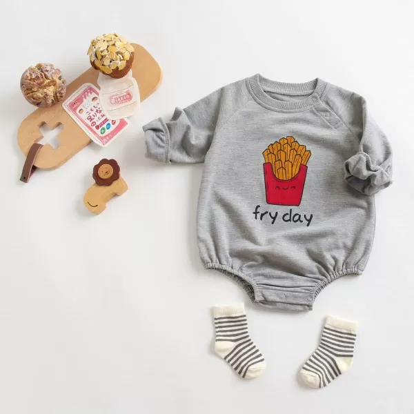 Simplee kids Baby Girl Outfits Long Sleeve Romper for Baby Boy Spring Fall Clothing Print Cartoon Baby Summer Romper