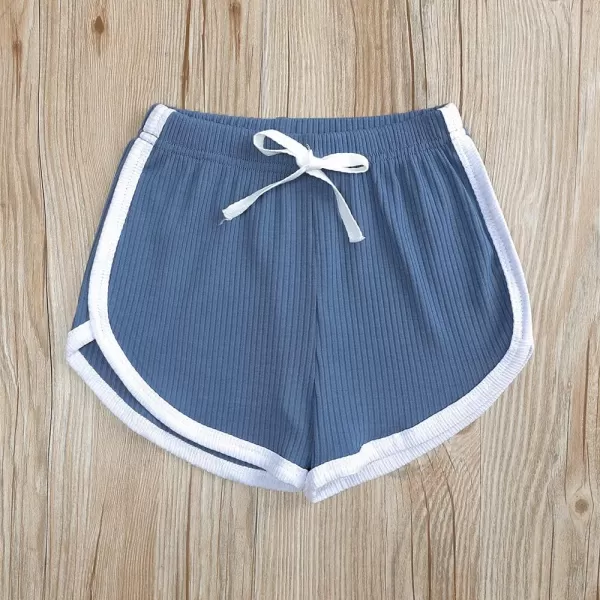 Simplee kids Baby Girl Shorts Sets 2 Packs Toddler Summer Romper Sets