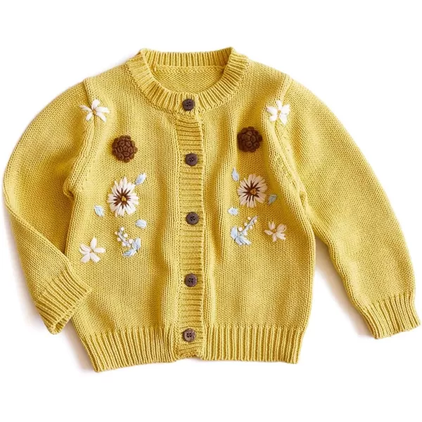 Simplee kids Baby Girl Thin Sweater Solid White Pink Cardigans for Toddler 0-3Years