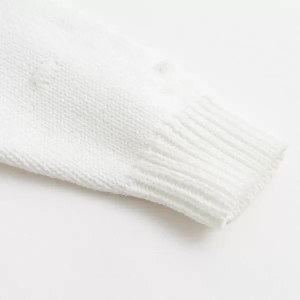 Simplee kids Baby Girl Thin Sweater Solid White Pink Cardigans for Toddler 0-3Years