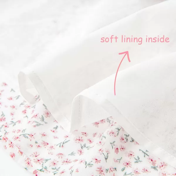 Simplee kids Baby Girls Casual Dress Toddler Smocking Dress Floral Print Sundress for Spring Summer 1-6 Years