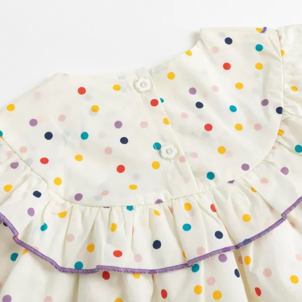 Simplee kids Baby Girls Casual Dress Toddler Smocking Dress Floral Print Sundress for Spring Summer 1-6 Years