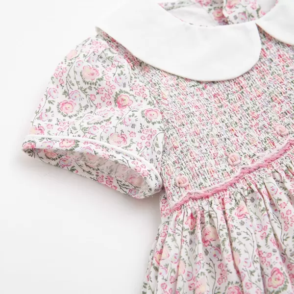 Simplee kids Baby Girls Casual Dresses Toddler Floral Dress Print Sundress Princess Dress