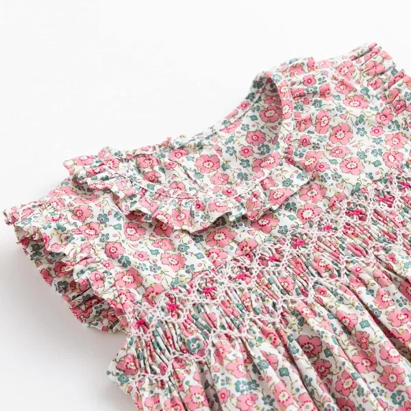 Simplee kids Baby Girls Casual Dresses Toddler Floral Dress Print Sundress Princess Dress