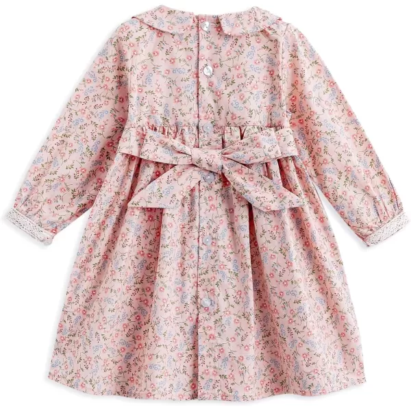 Simplee kids Baby Girls Casual Dresses Toddler Floral Dress Print Sundress Princess Dress