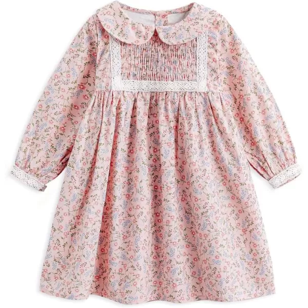 Simplee kids Baby Girls Casual Dresses Toddler Floral Dress Print Sundress Princess Dress