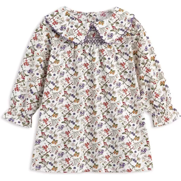 Simplee kids Baby Girls Casual Dresses Toddler Floral Dress Print Sundress Princess Dress