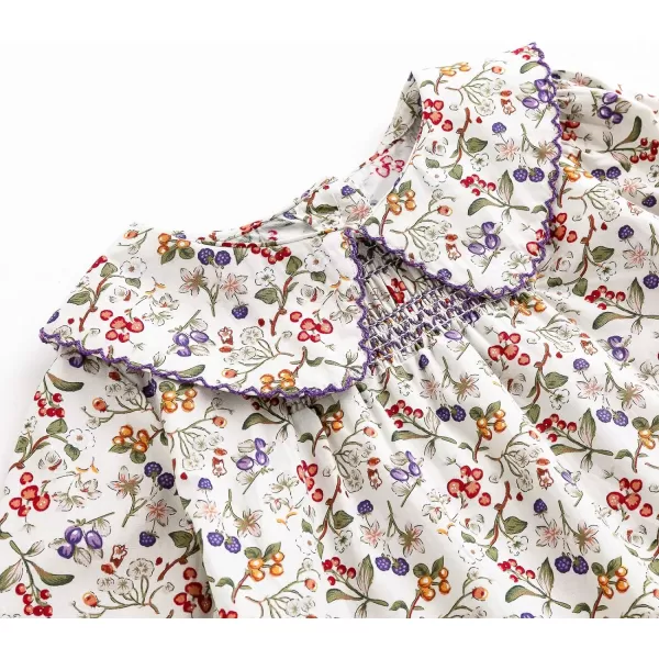 Simplee kids Baby Girls Casual Dresses Toddler Floral Dress Print Sundress Princess Dress
