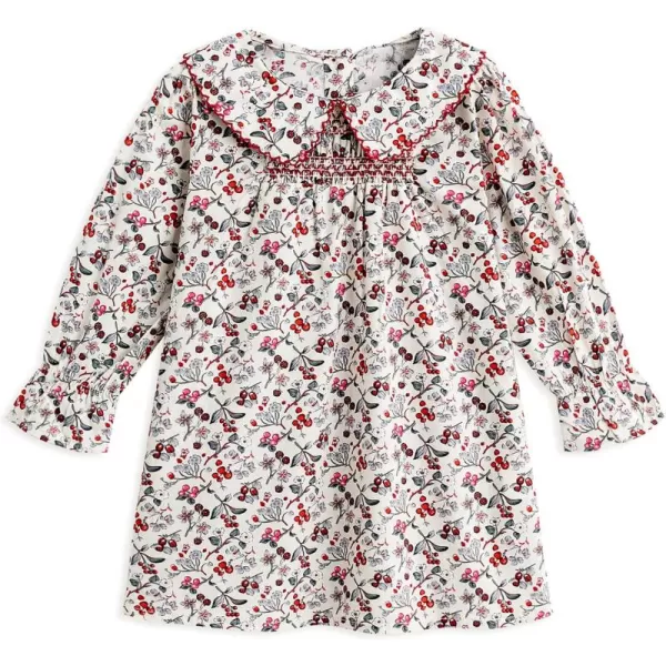 Simplee kids Baby Girls Casual Dresses Toddler Floral Dress Print Sundress Princess Dress