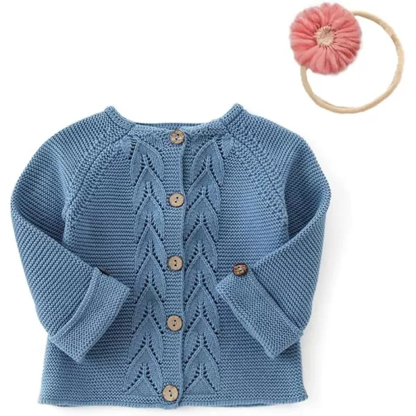 Simplee kids Baby Girls' Fall Winter Cardigan Sweaters Coats Outfits for Toddlers
