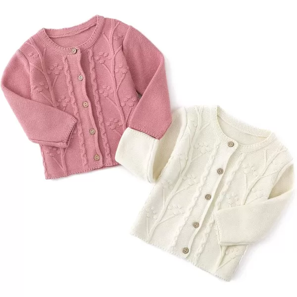 Simplee kids Baby Girls' Fall Winter Cardigan Sweaters Coats Outfits for Toddlers