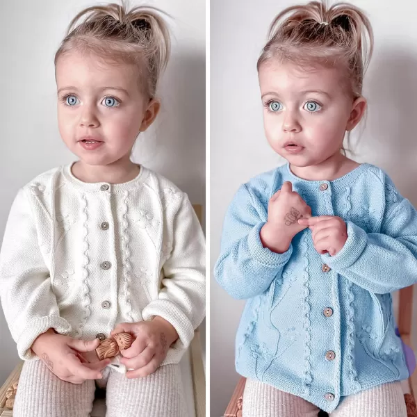 Simplee kids Baby Girls' Fall Winter Cardigan Sweaters Coats Outfits for Toddlers