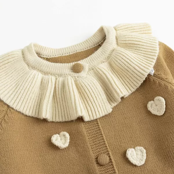 Simplee kids Baby Girls' Fall Winter Cardigan Sweaters Coats Outfits for Toddlers
